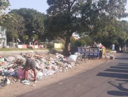 Miris “TPS Hanya Berdinding  Seng Lapuk Sampah Berserakan”