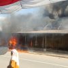 Tiga Toko Hangus Terbakar di Komplek Pertigaan Ganding, Diduga Api Berasal dari Bengkel ‘Ke Ad’