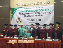 Mas Naghfir Raih Gelar Doktor ke-750 UIN Malang dengan Predikat Sangat Memuaskan