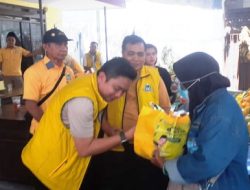 Gebyar Bazar Murah 1000 Paket Sembako Di HUT 61Tahun Golkar Serta Rumah Aspirasi Disegerakan