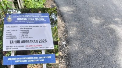 Diduga Minim Pengawasan, Proyek Hotmix Desa Wringin Anom Dikhawatirkan Kurang Volume