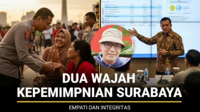Dua Wajah Kepemimpinan Surabaya: Memeluk yang Rapuh, Menopang yang Jatuh